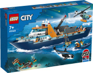 Конструктор LEGO City 60368: Корабль исследователей Арктики