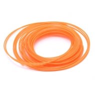 Пластиковая нить оранжевая PLA для 3D ручки SUNLU 1.75мм 10м