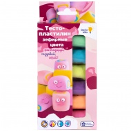 Тесто-пластилин Genio Kids Набор "Зефирное облако" 6 цветов, 180 гр