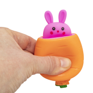 Игрушка-антистресс QUNXING TOYS "Кролик в морковке"