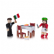 Роблокс - набор из двух фигурок "Итальянская столовая Сороса Файна"