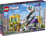 Конструктор LEGO Friends 41732: Цветочный и интерьерный магазины в центре города