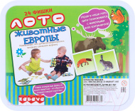 Настольная игра Лото "Животные Европы"