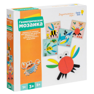 Игра настольная Genio Kids Дидактика "Геометрическая мозаика"