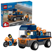 Конструктор LEGO City 60491: Мотоциклетный транспортер