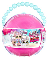 Игровой набор LOL (ЛОЛ), серия "Шипучий Сюрприз -  Кукла, сестричка и питомец" (Bubble Surprise Deluxe)