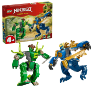 Конструктор LEGO NINJAGO 71853: Бой роботов-драконов Джея