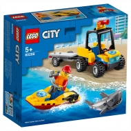 Конструктор LEGO City 60286: Пляжный спасательный вездеход