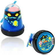 Игрушка-лизун "Slime Ninja" голубой и розовый цвет