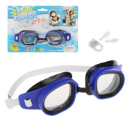 Набор для плавания Наша игрушка (очки, беруши, зажим для носа), в ассортименте