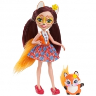 Мини-кукла Фелисити Лис серии "Enchantimals" Felicity Fox с питомцем (15 см)