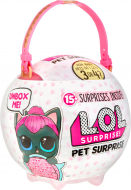 LOL Игрушка-сюрприз в шаре "Большой питомец - котик" LOL Surprise Biggie Pets