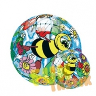 Мяч "Влюбленные пчелки",23 см