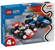 Конструктор LEGO City 60464: "Болиды F1 Williams Racing и Haas F1"