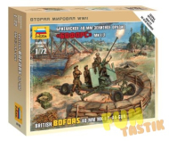 Сборная модель Британское 40-мм зенитное орудие "Бофорс" MK-1/2, 1:72