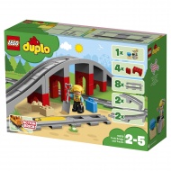 Конструктор LEGO DUPLO Town 10872: Железнодорожный мост