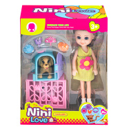 Игровой набор YANAA TOYS "Кукла Камилла с питомцем"