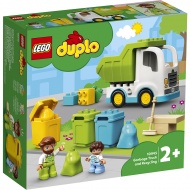 Конструктор LEGO DUPLO 10945: Мусоровоз и контейнеры для раздельного сбора мусора