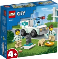 Конструктор LEGO City 60382: Спасательный ветеринарный фургон